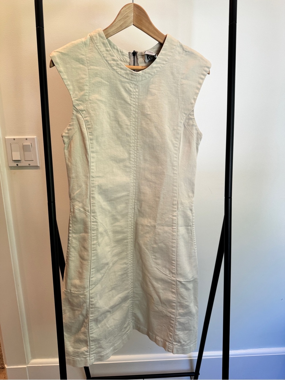 Prairie Underground Cream Sleeveless Shift Dress